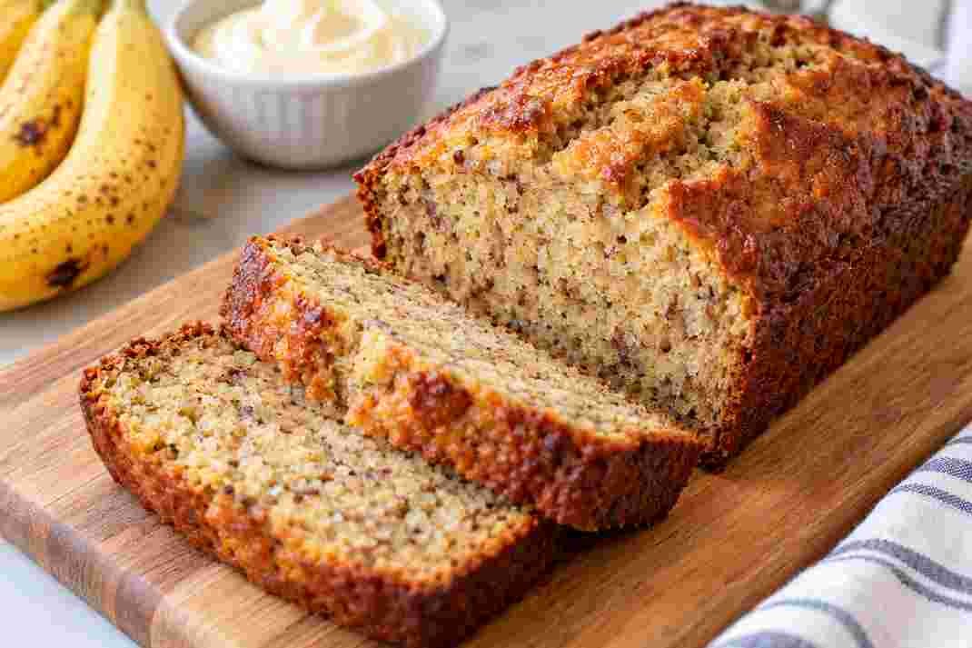 Banana Bread with Mayo Banana Bread with Mayo