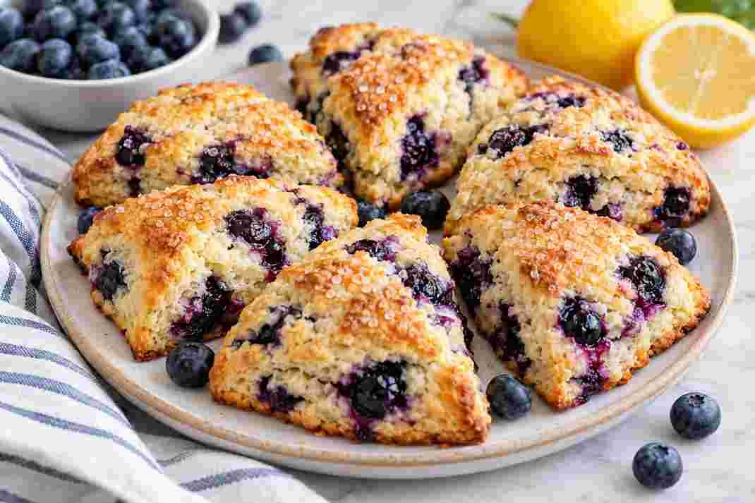 Blueberry Scones Blueberry Scones