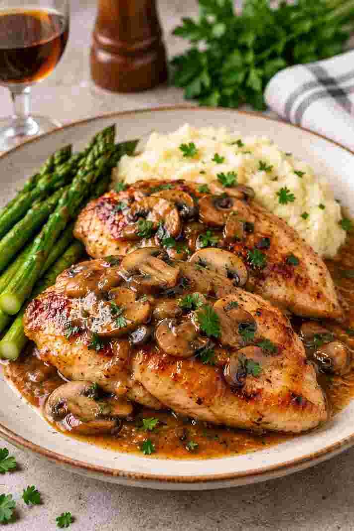 Chicken Madeira Chicken Madeira