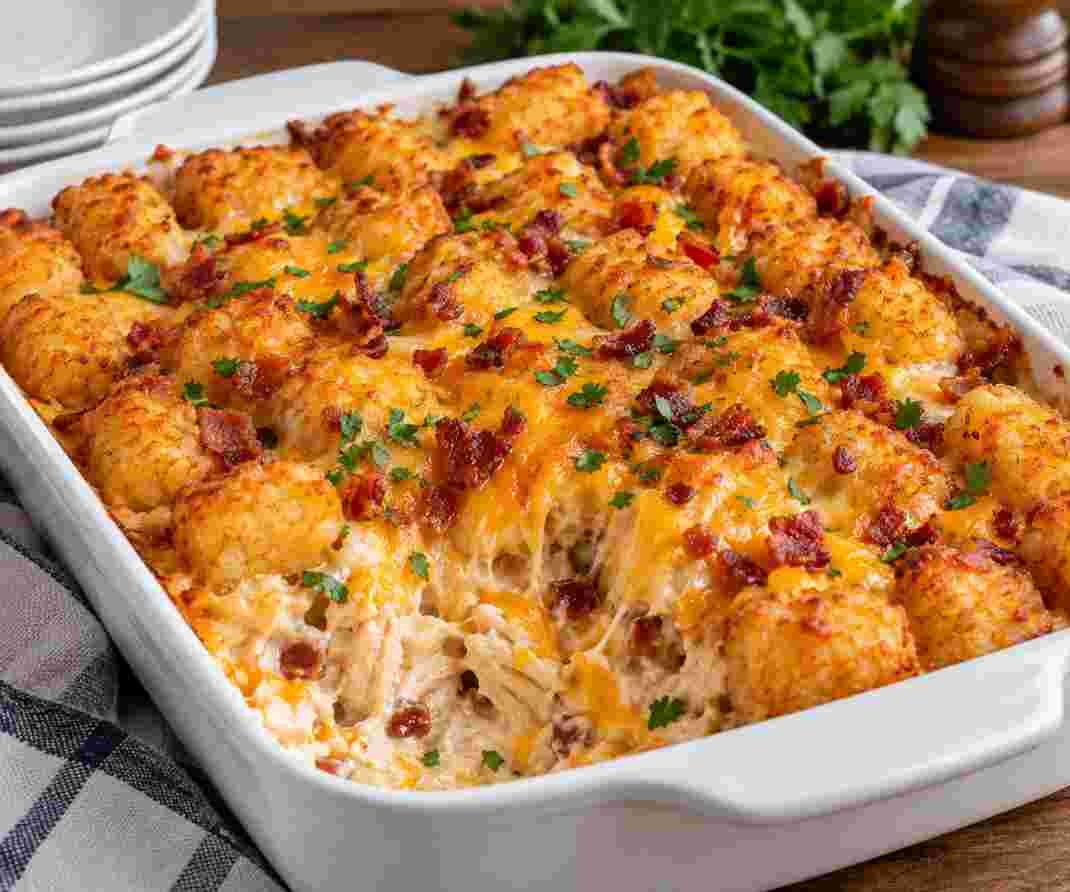 Chicken Tater Tot Casserole Chicken Tater Tot Casserole