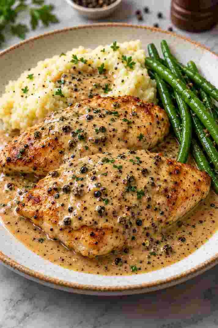 Chicken au Poivre Chicken au Poivre