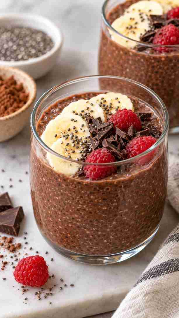 Chocolate Chia Pudding Chocolate Chia Pudding