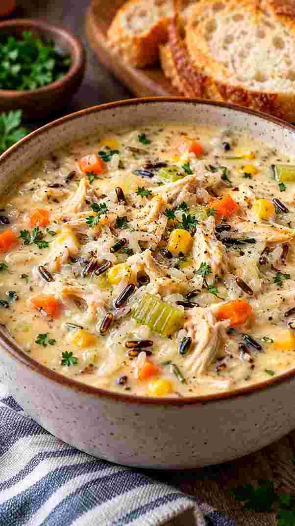 Copycat Panera Chicken and Wild Rice Soup Copycat Panera Chicken and Wild Rice Soup