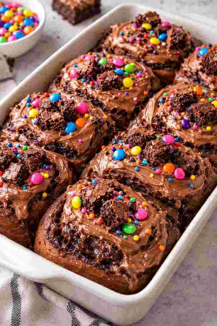 Cosmic Brownie Rolls Cosmic Brownie Rolls