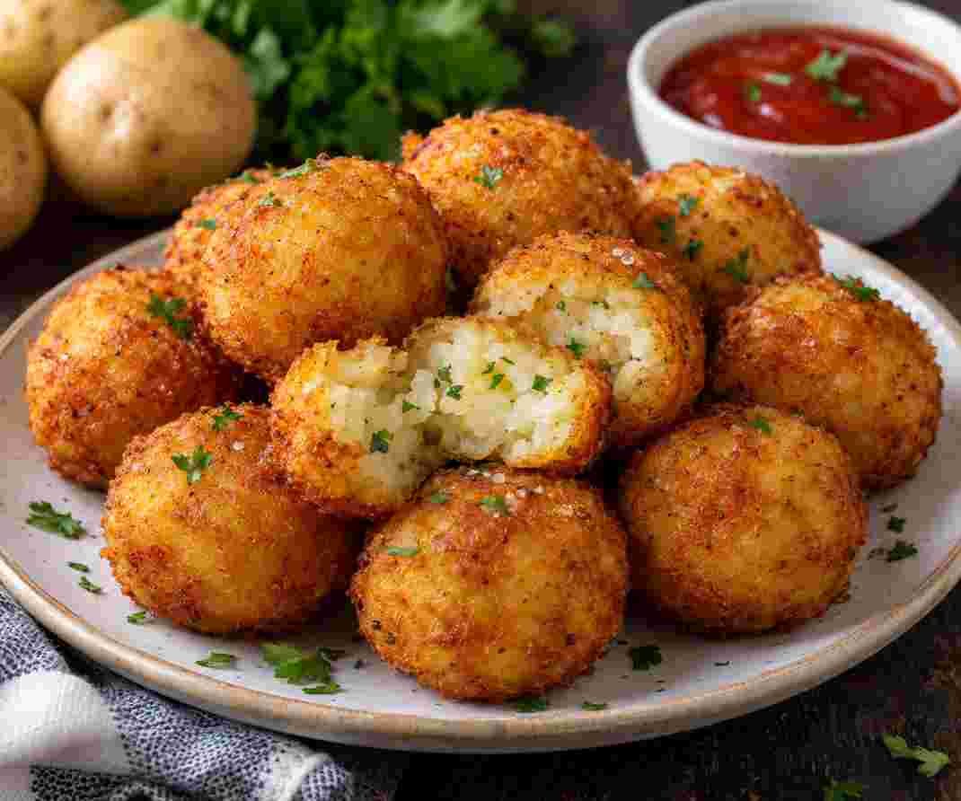 Crispy Potato Balls Recipe Crispy Potato Balls Recipe