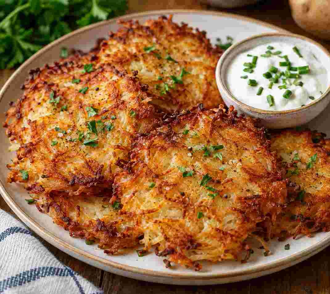 Crispy Potato Pancakes Crispy Potato Pancakes