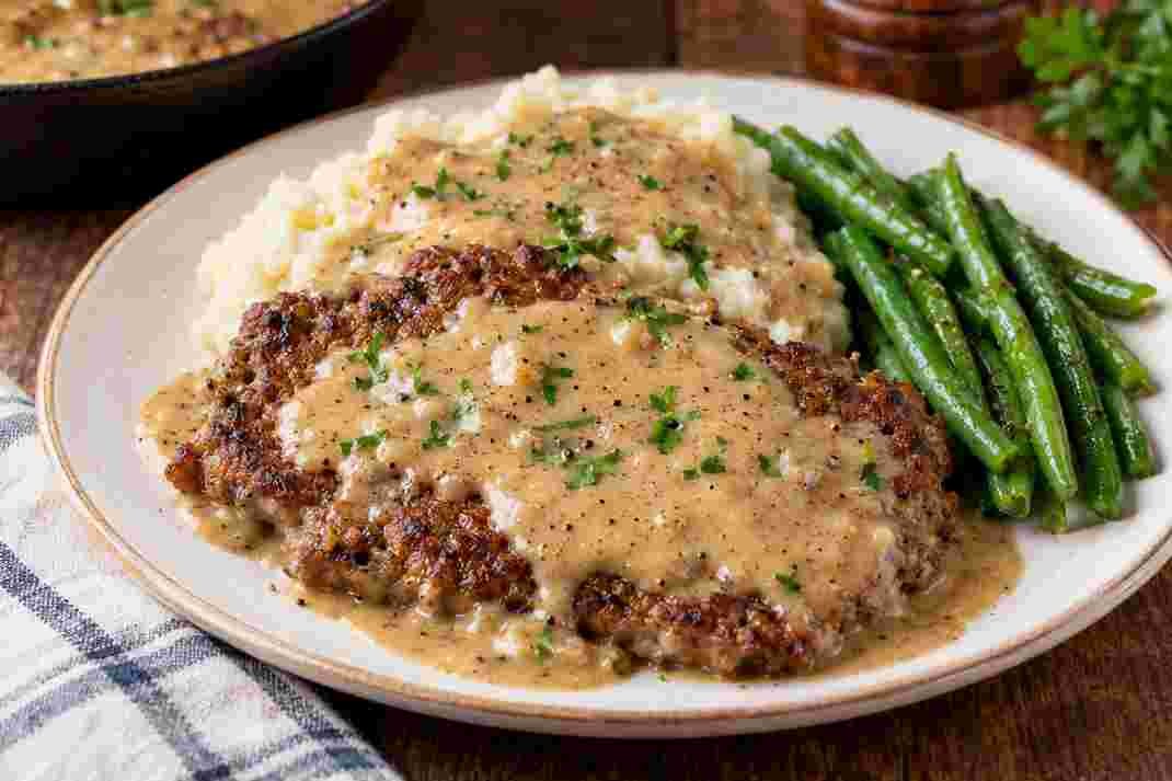 Cube Steak with Gravy Cube Steak with Gravy