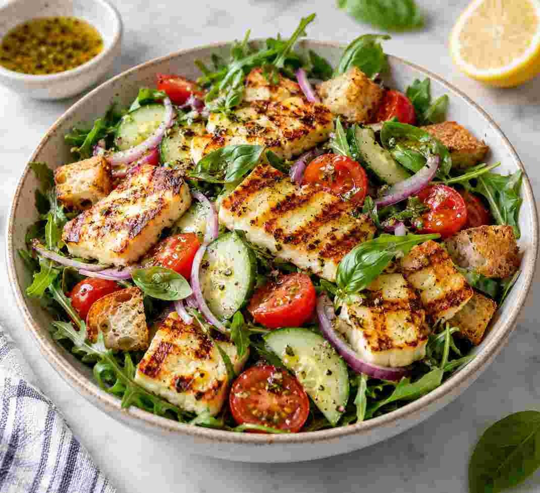 Halloumi Salad Halloumi Salad