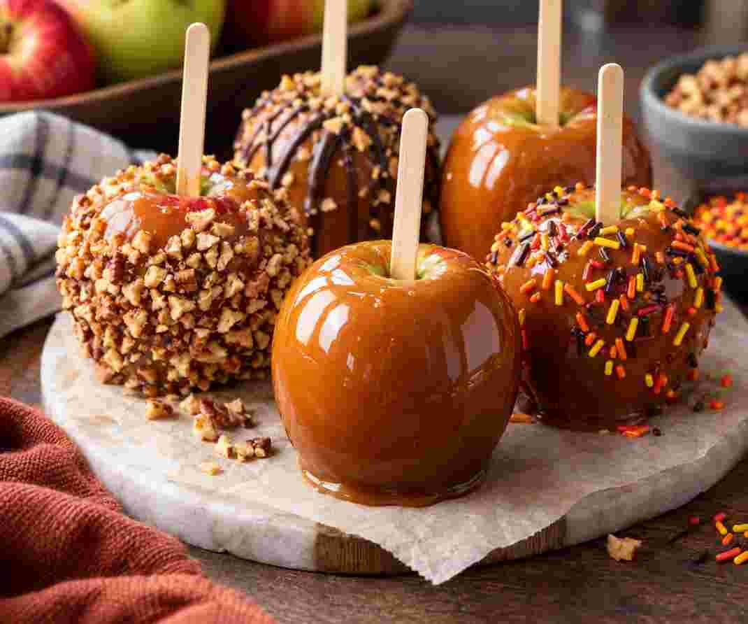Homemade Caramel Apples Homemade Caramel Apples