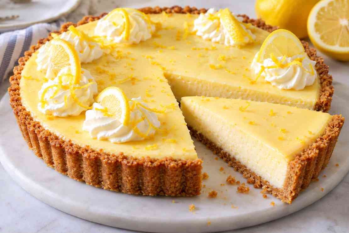 Lemon Cheesecake Tart Lemon Cheesecake Tart