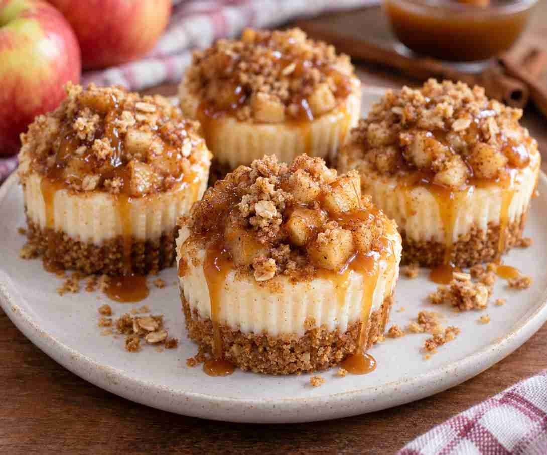 Mini Apple Cheesecakes Mini Apple Cheesecakes