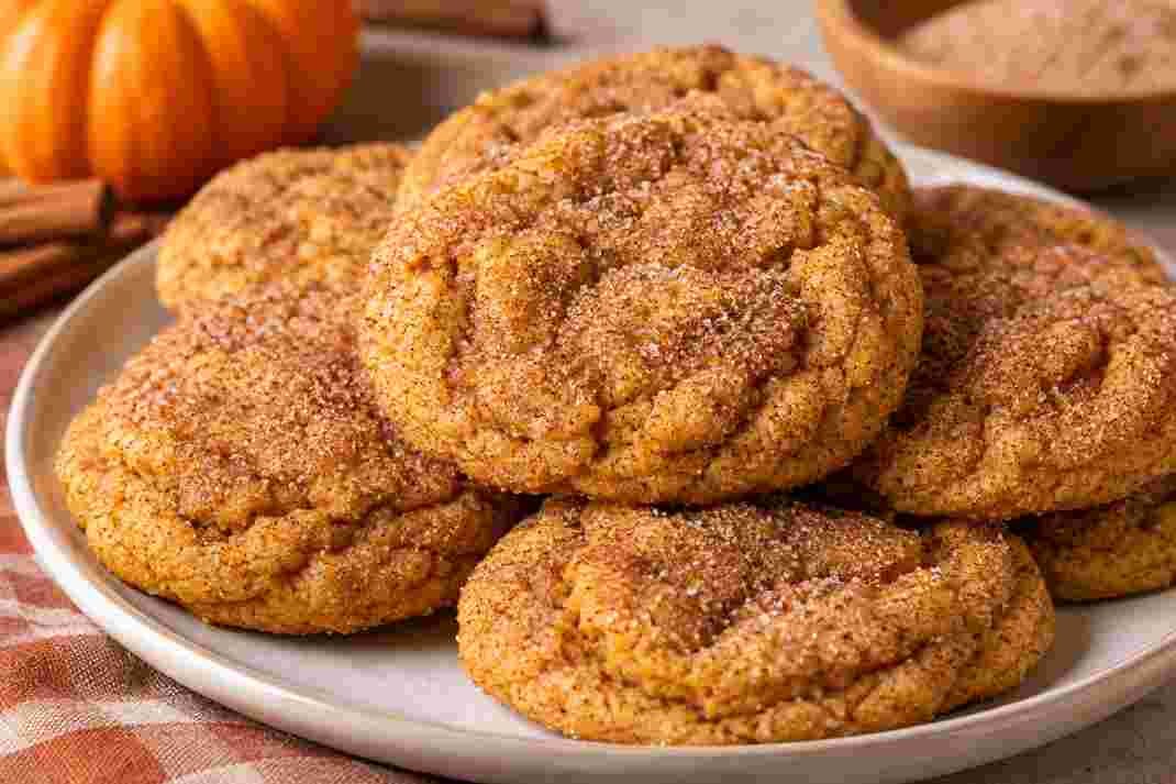 Pumpkin Snickerdoodle Cookies Pumpkin Snickerdoodle Cookies