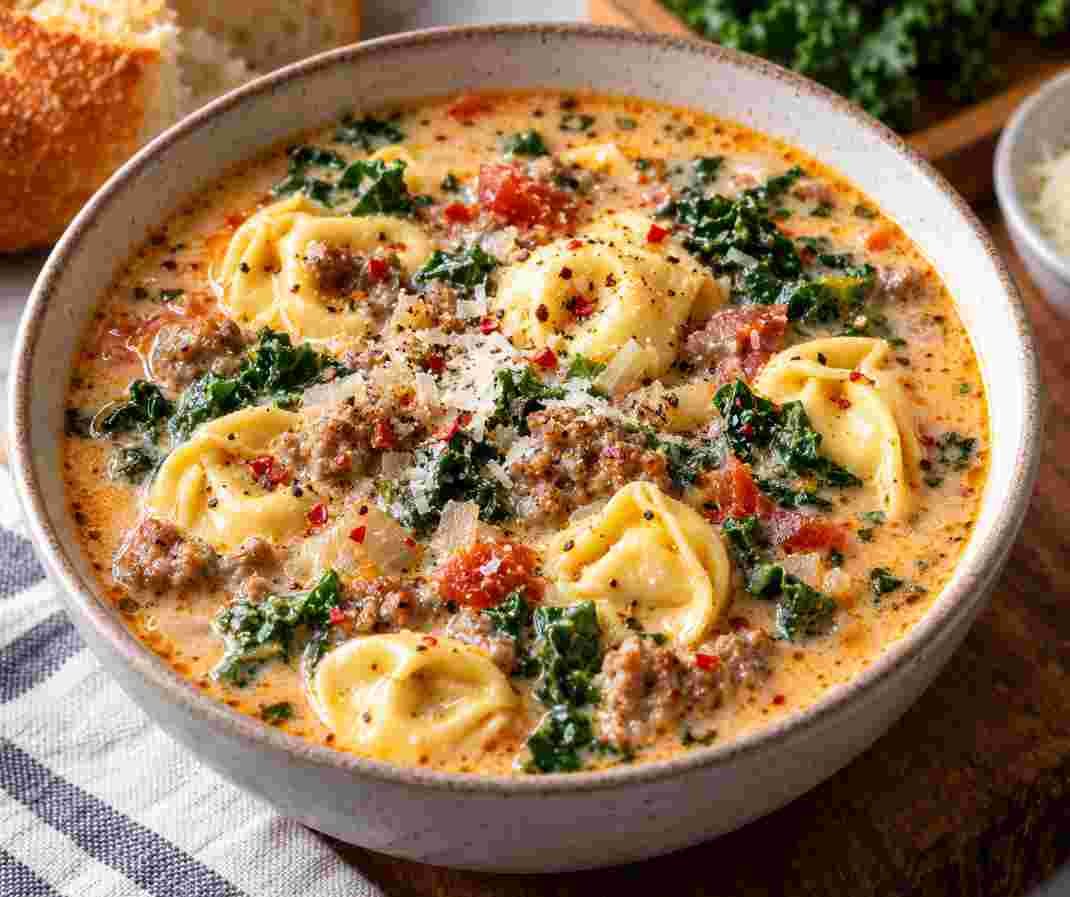 Sausage and Tortellini Soup Sausage and Tortellini Soup