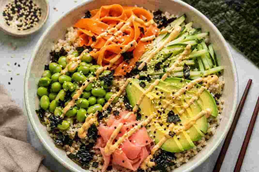 Veggie Sushi Bowl Veggie Sushi Bowl