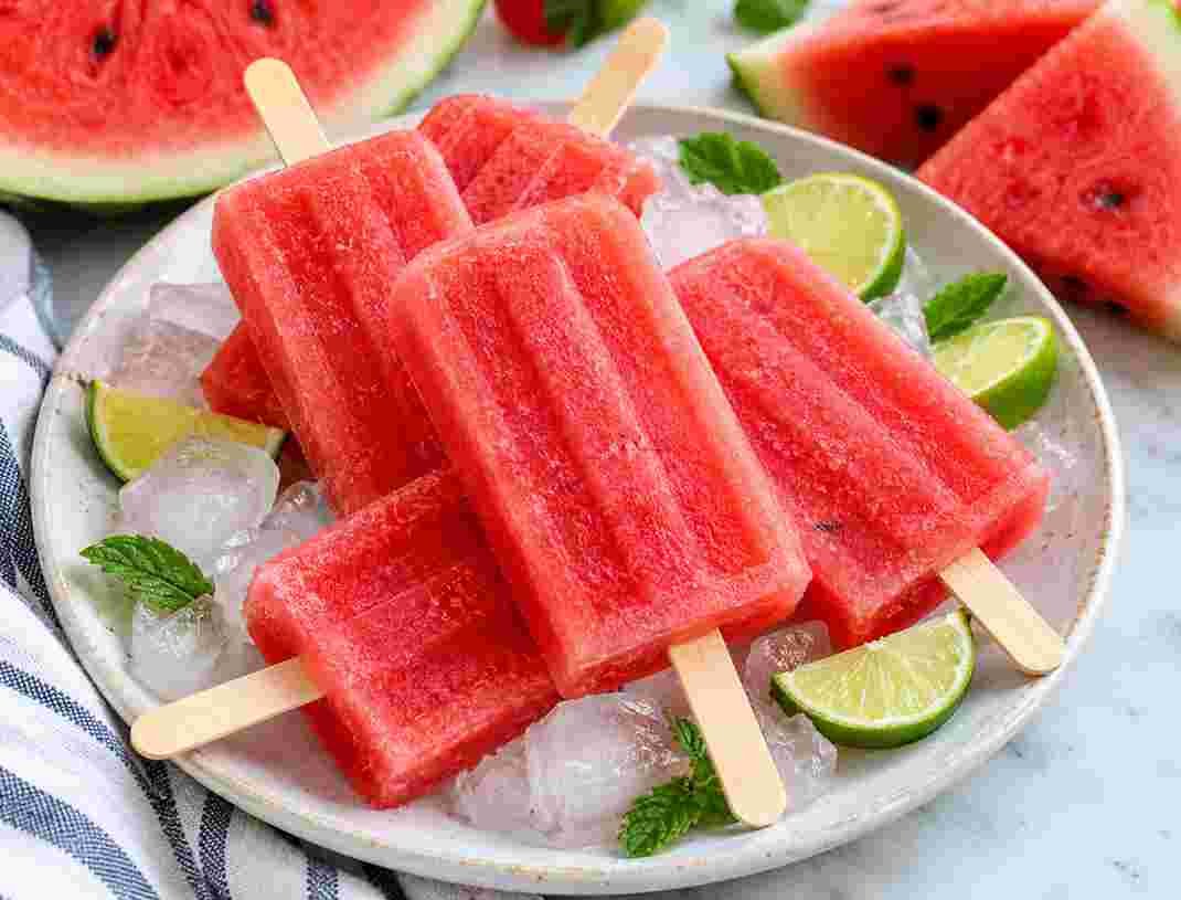 Watermelon Popsicles Watermelon Popsicles