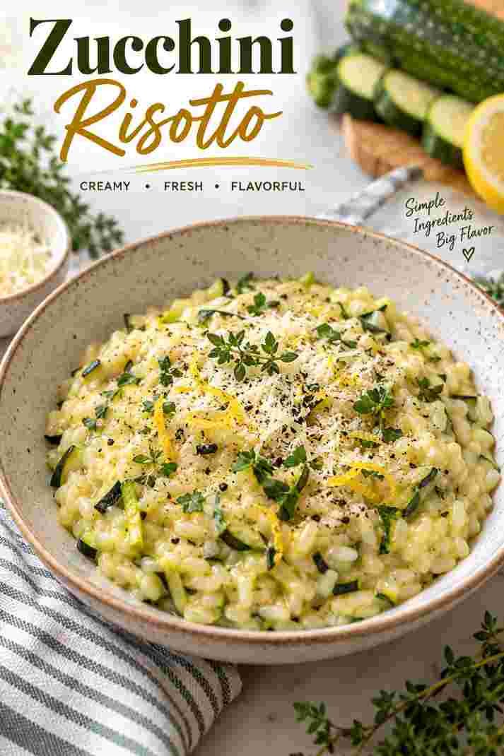 Zucchini Risotto Zucchini Risotto