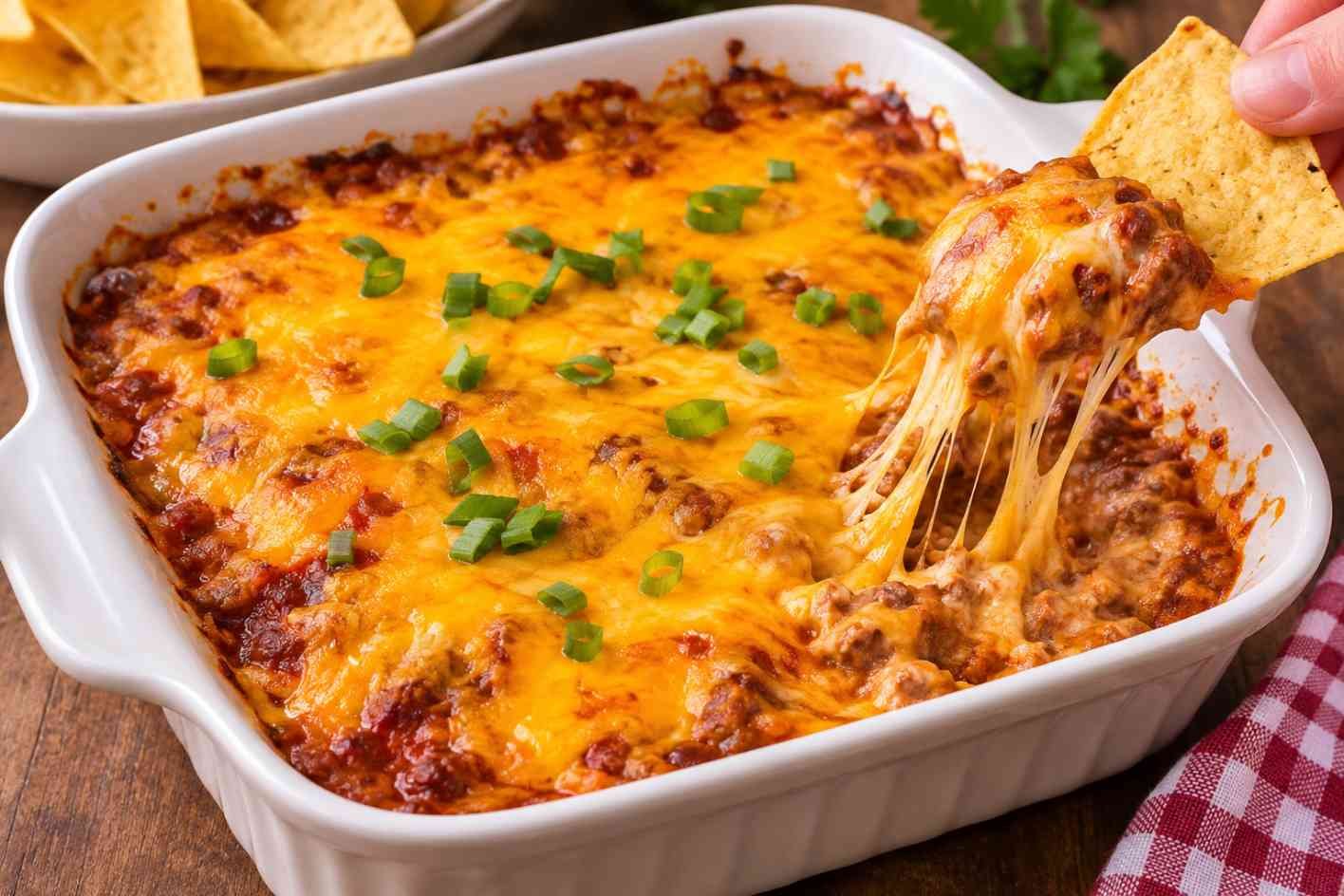 3 Ingredient Chili Cheese Dip 3 Ingredient Chili Cheese Dip
