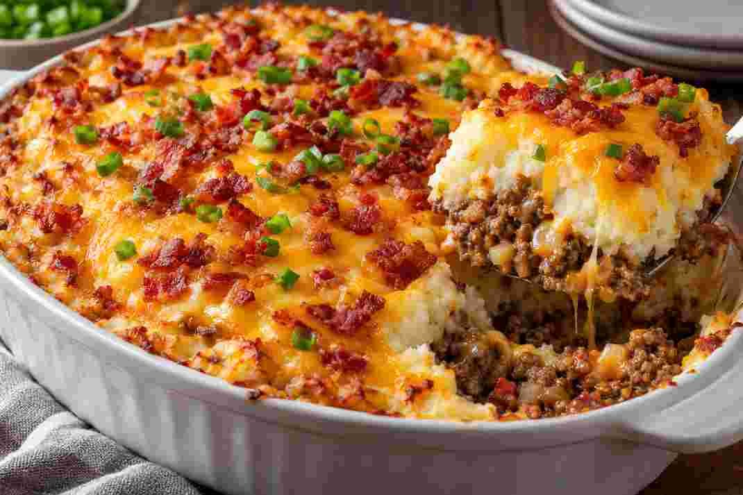 Bacon Cheeseburger Shepherd’s Pie Bacon Cheeseburger Shepherd Pie
