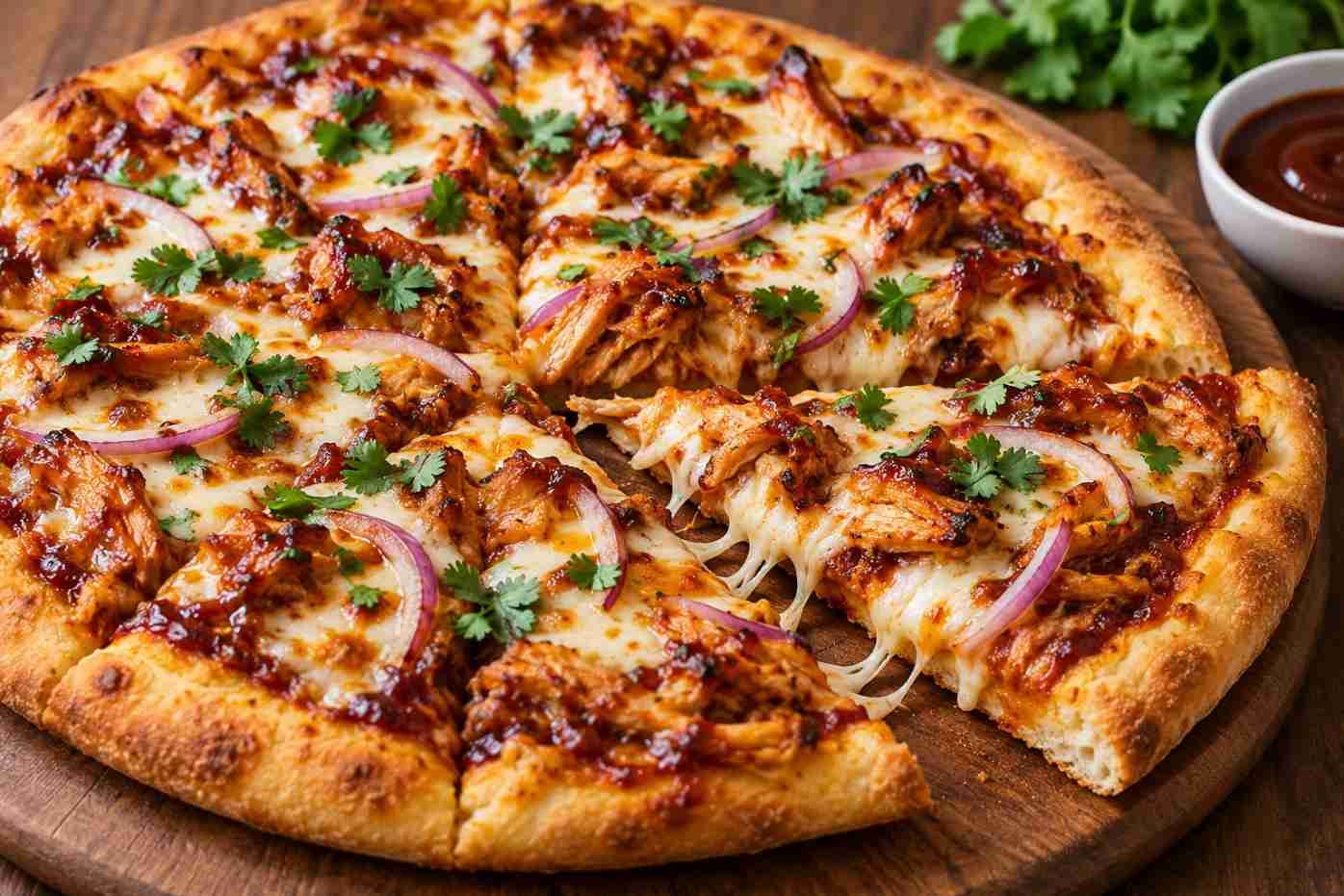 Barbecue Chicken Pizza Barbecue Chicken Pizza