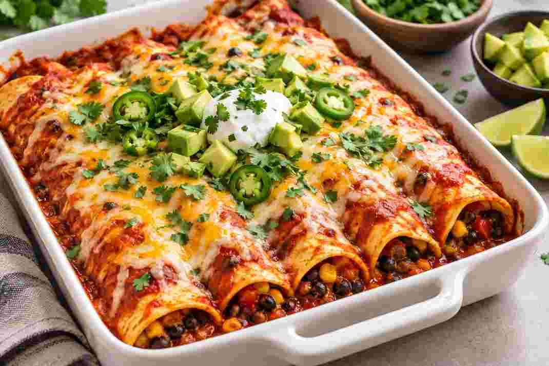 Black Bean Enchiladas Black Bean Enchiladas
