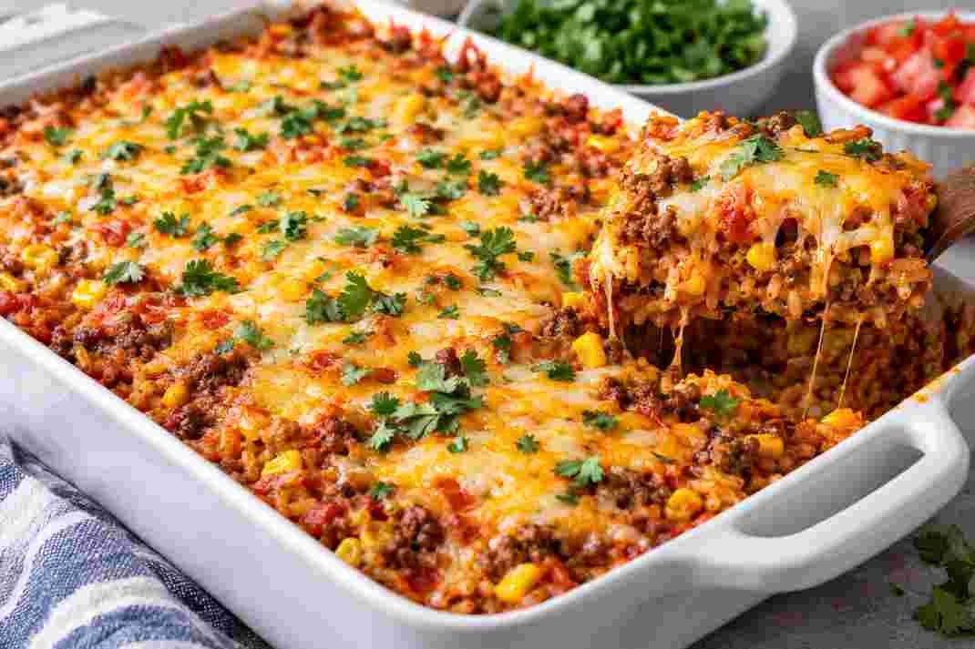 Beef Enchilada Casserole Beef Enchilada Casserole