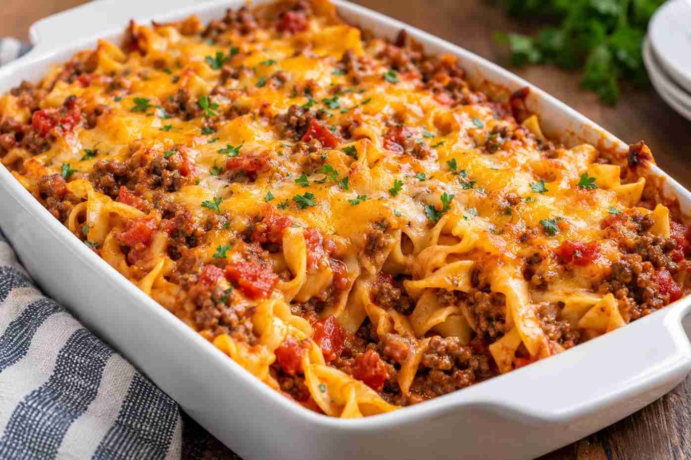 Beef and Noodle Casserole Beef and Noodle Casserole