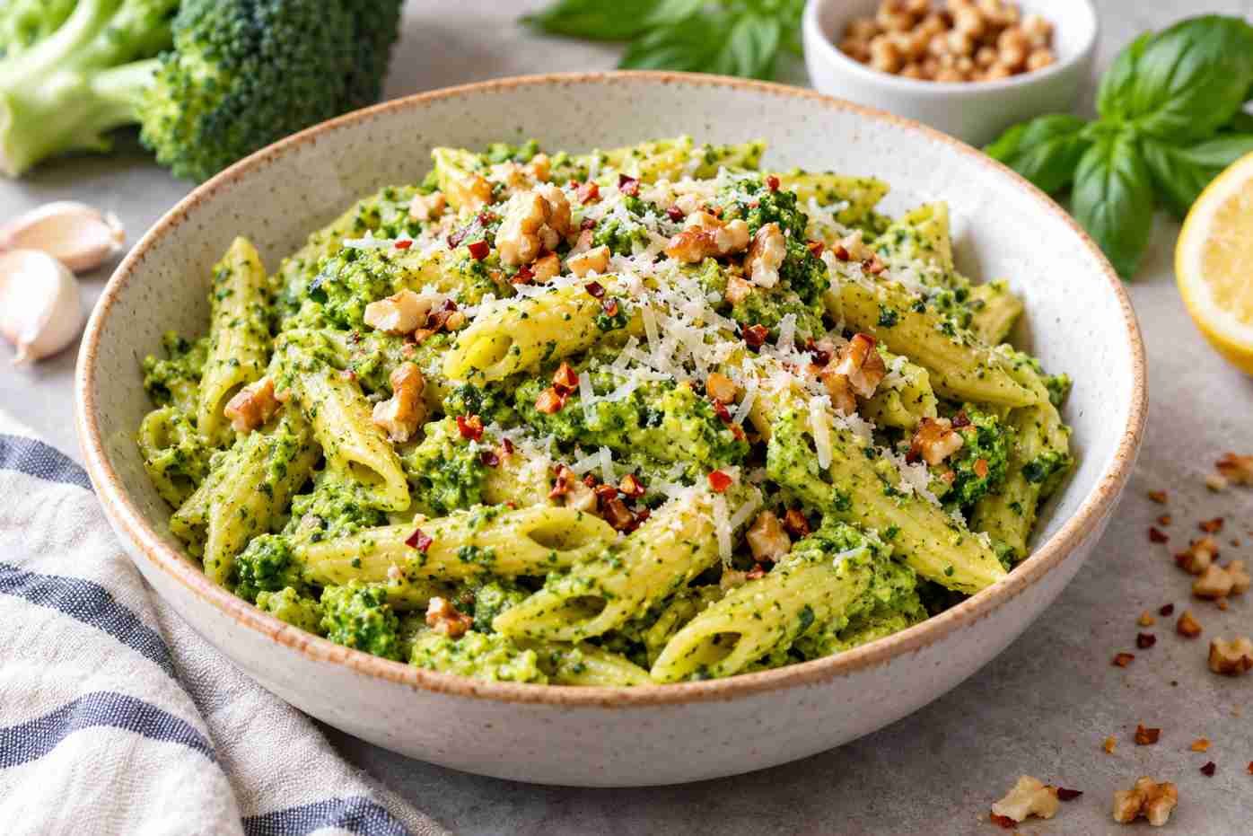 Broccoli Pesto Pasta Broccoli Pesto Pasta