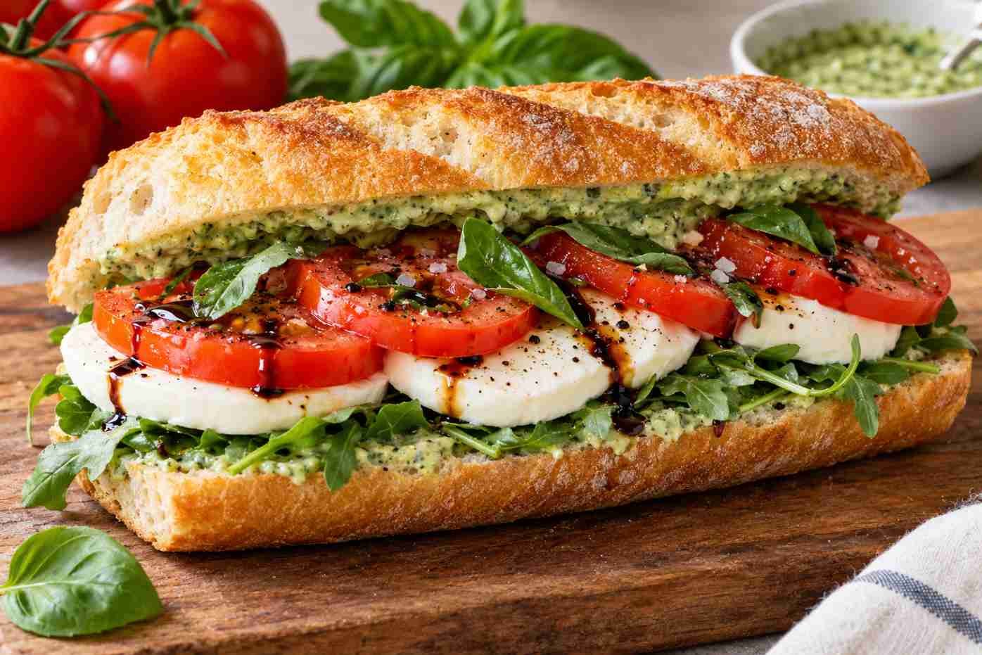 Caprese Sandwich Caprese Sandwich