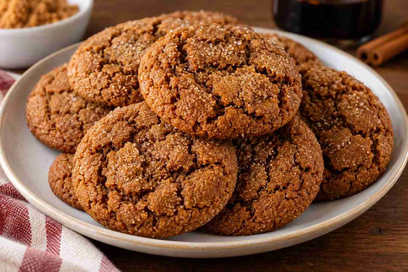 Chewy Molasses Cookies Chewy Molasses Cookies