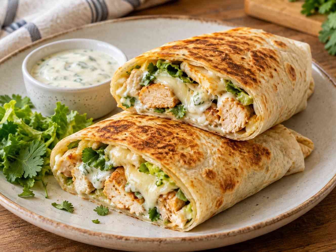 Chicken Ranch Wraps Chicken Ranch Wraps