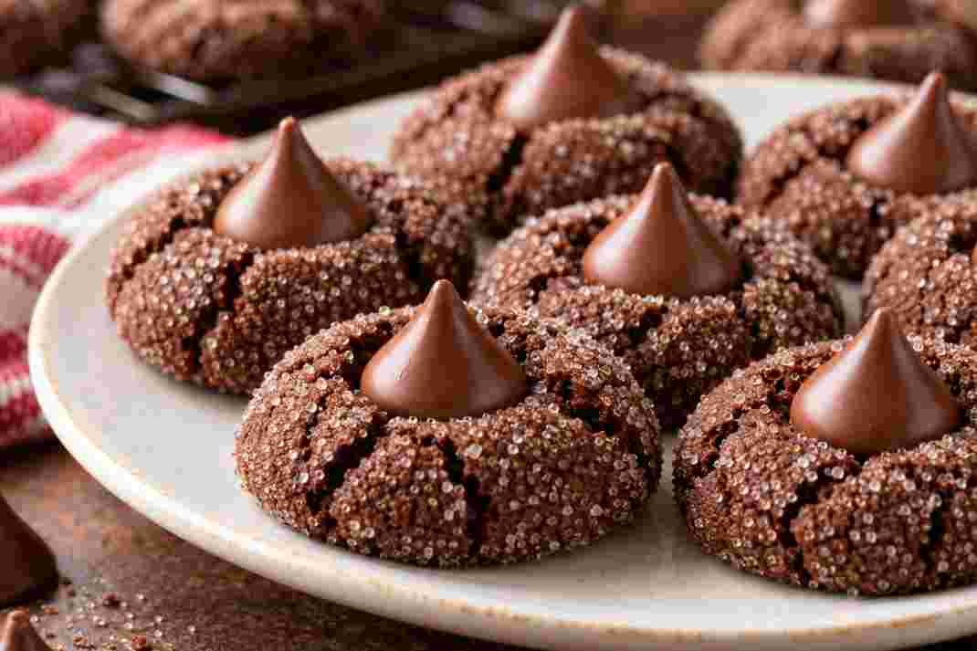 Chocolate Blossom Cookies Chocolate Blossom Cookies