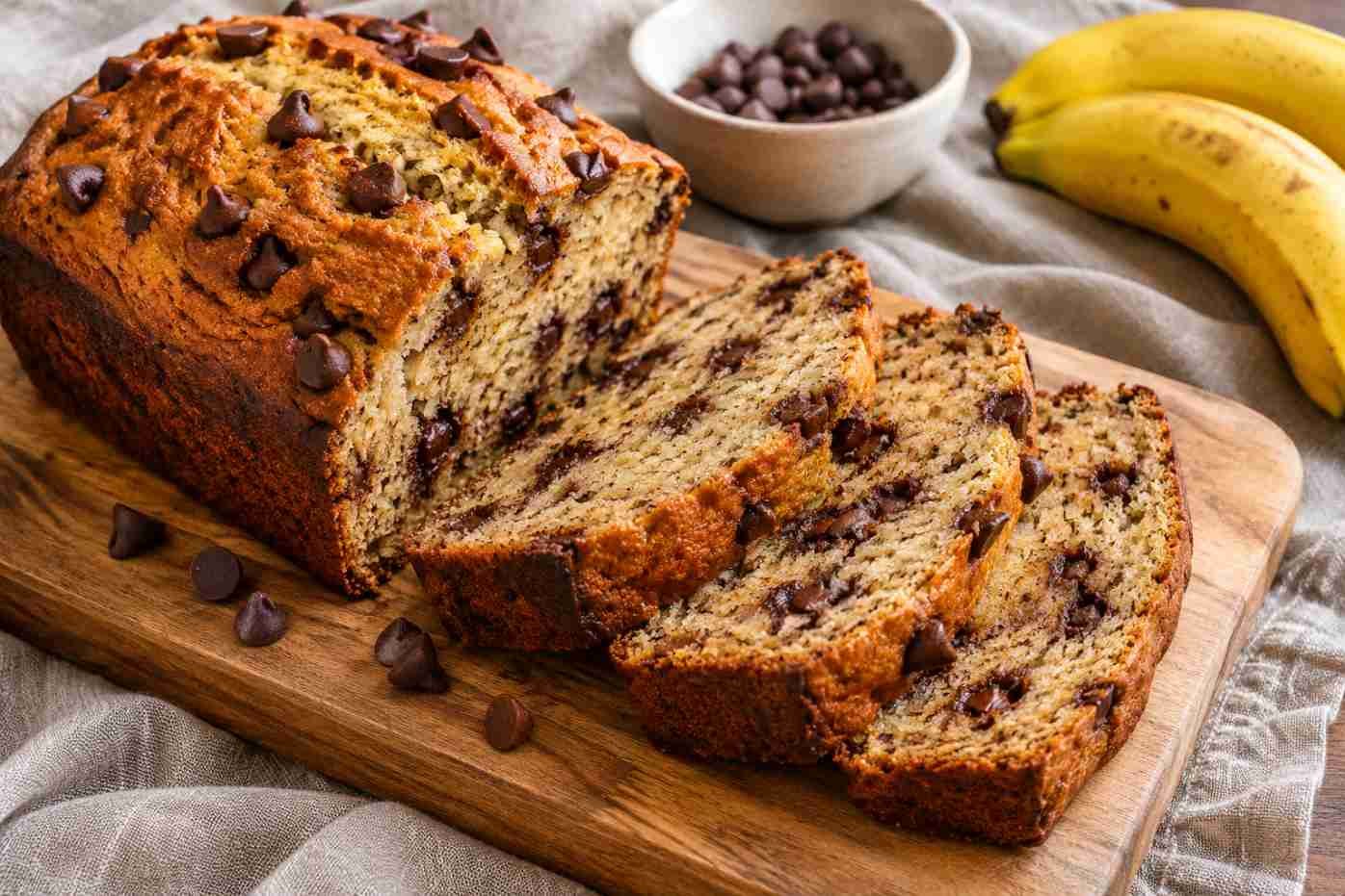Chocolate Chip Banana Bread Recipe Chocolate Chip Banana Bread Recipe