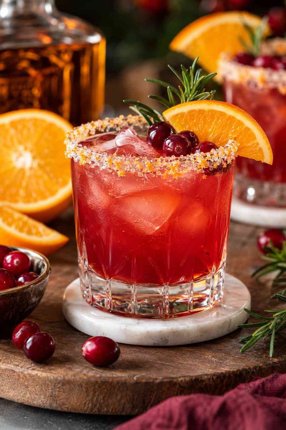 Cranberry Orange Whiskey Sour Recipe Cranberry Orange Whiskey Sour Recipe