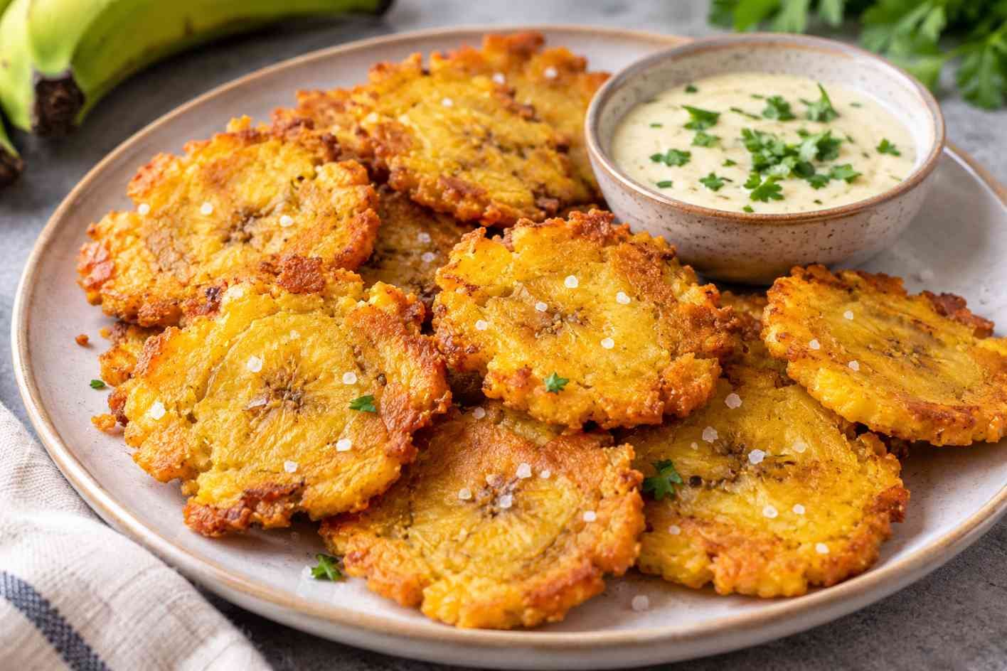Crispy Baked Tostones