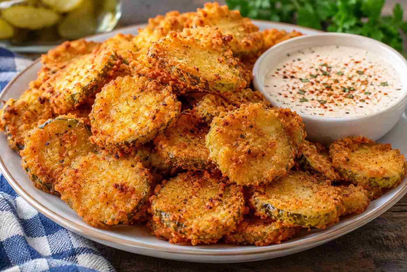 Crispy Fried Pickles Recipe Crispy Fried Pickles Recipe