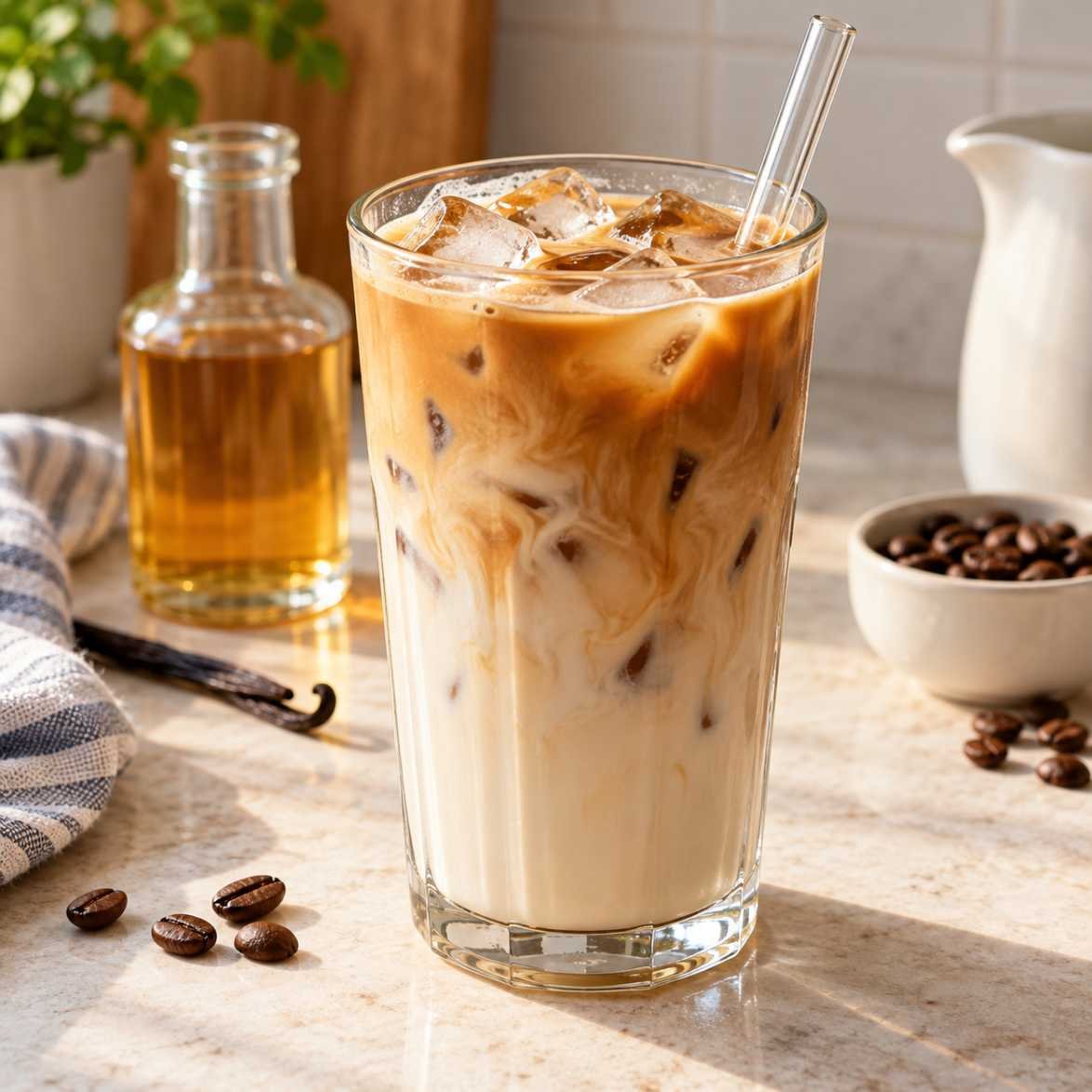 Easy Vanilla Iced Latte
