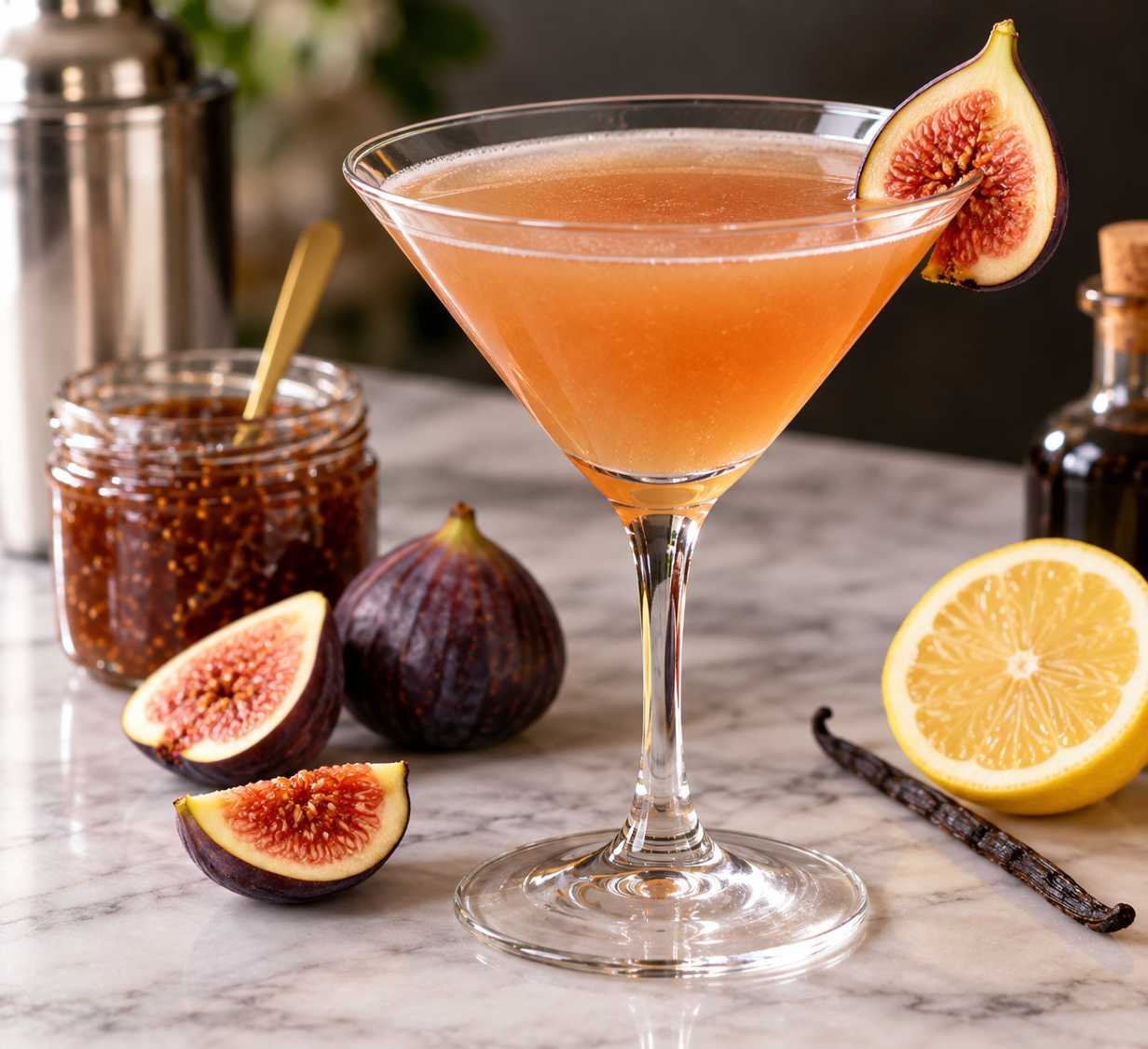 Fig Martini Recipe Fig Martini Recipe