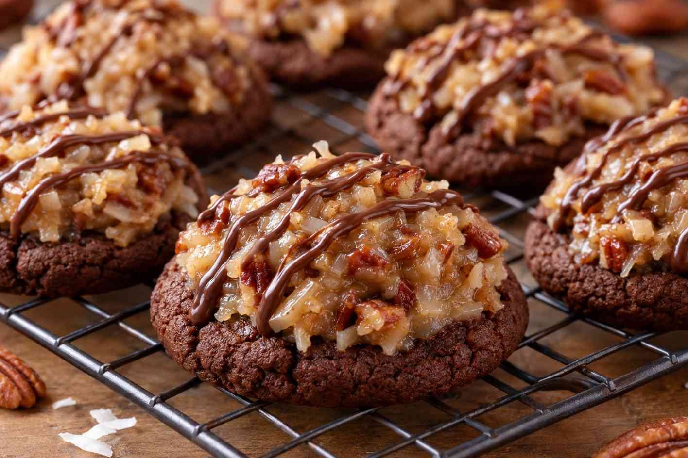 German Chocolate Cake Cookie German Chocolate Cake Cookie