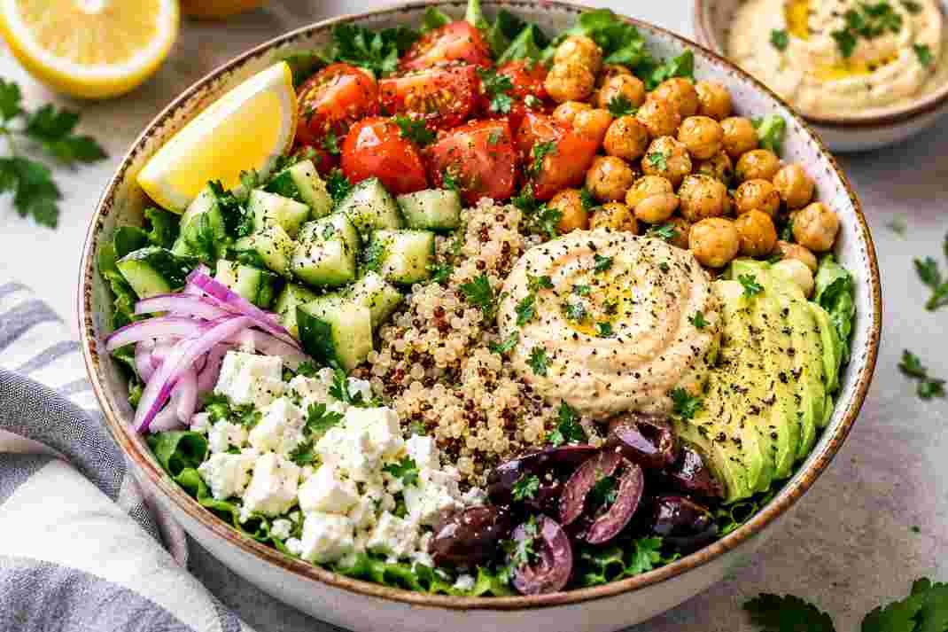 Greek Quinoa Bowl Greek Quinoa Bowl