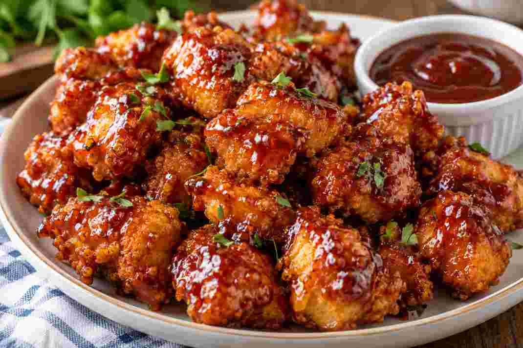 Honey BBQ Chicken Bites Honey BBQ Chicken Bites