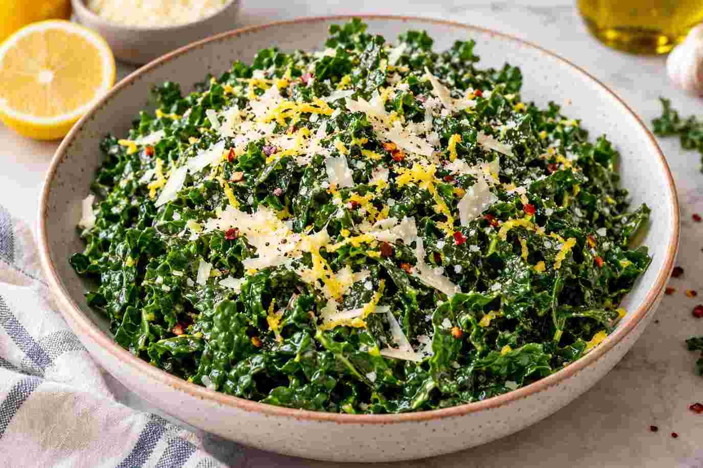 Lemony Kale Salad Lemony Kale Salad