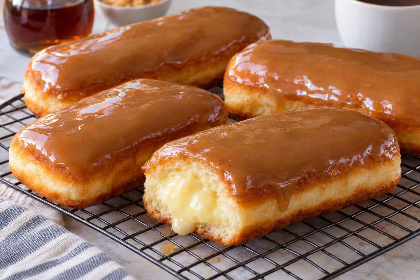 Maple Bar Donuts Maple Bar Donuts