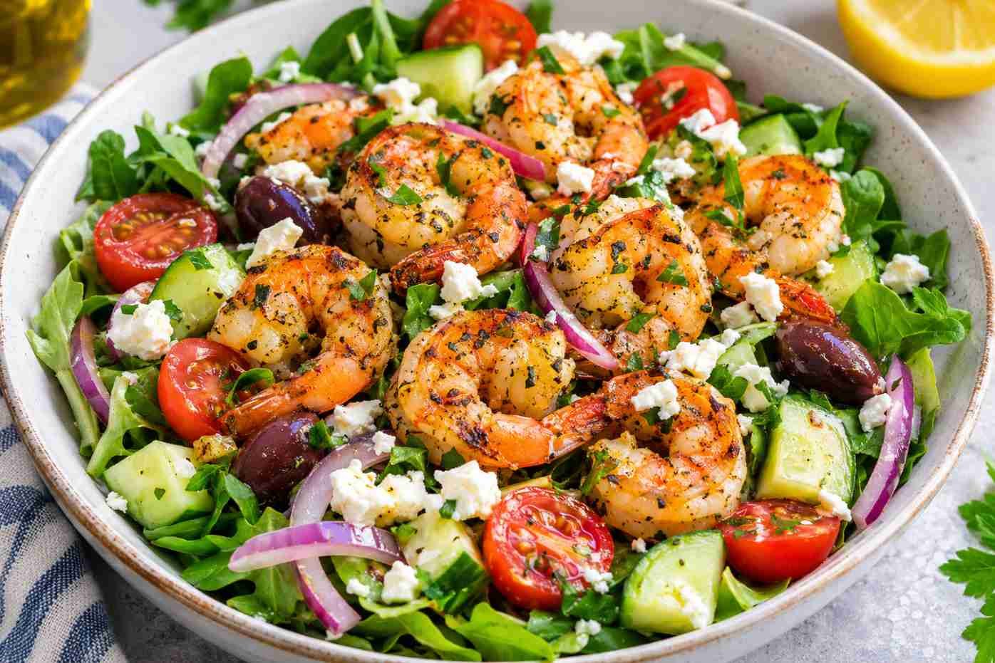 Mediterranean Shrimp Salad Recipe Mediterranean Shrimp Salad Recipe