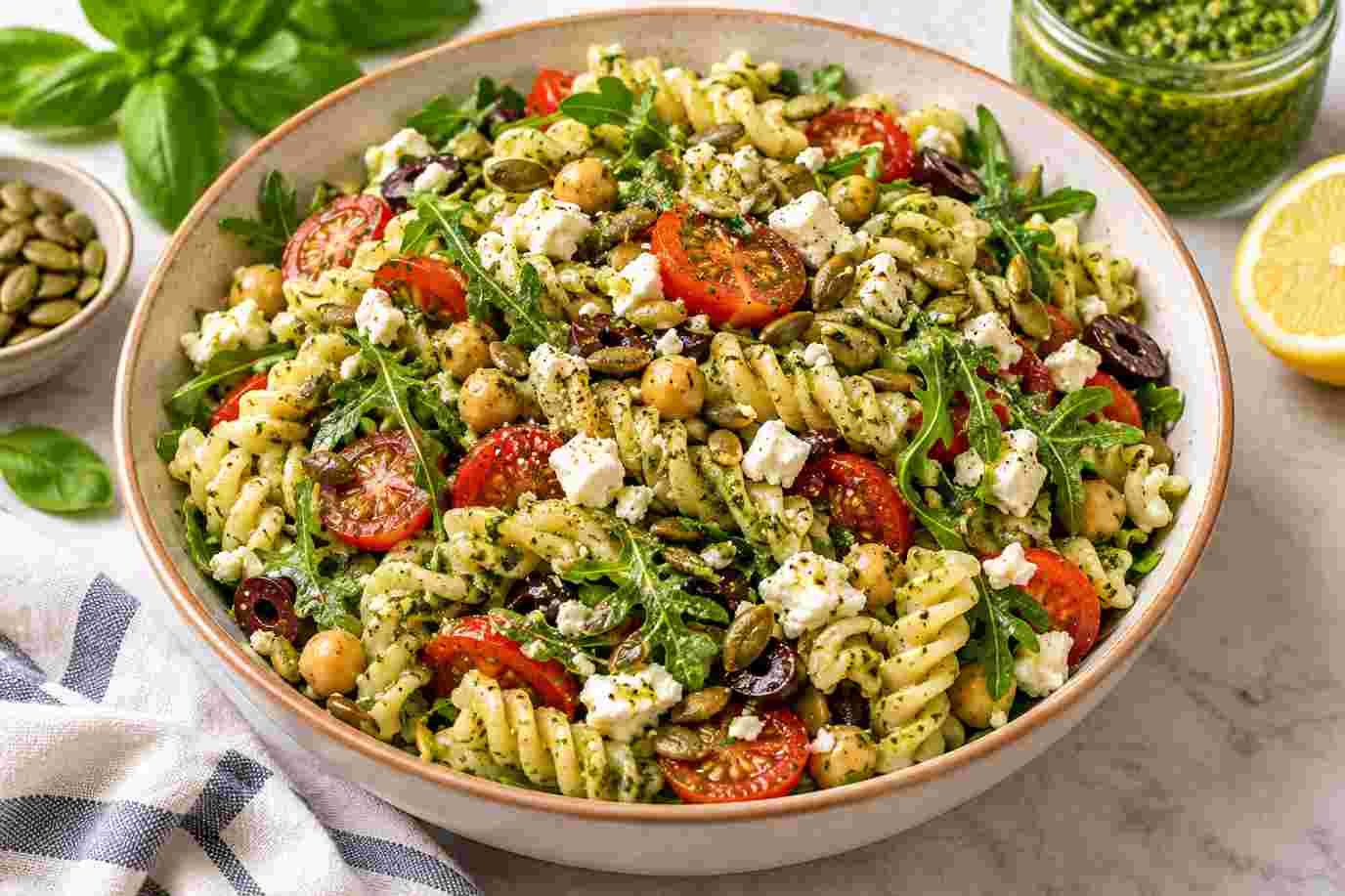 Pesto Pasta Salad Pesto Pasta Salad