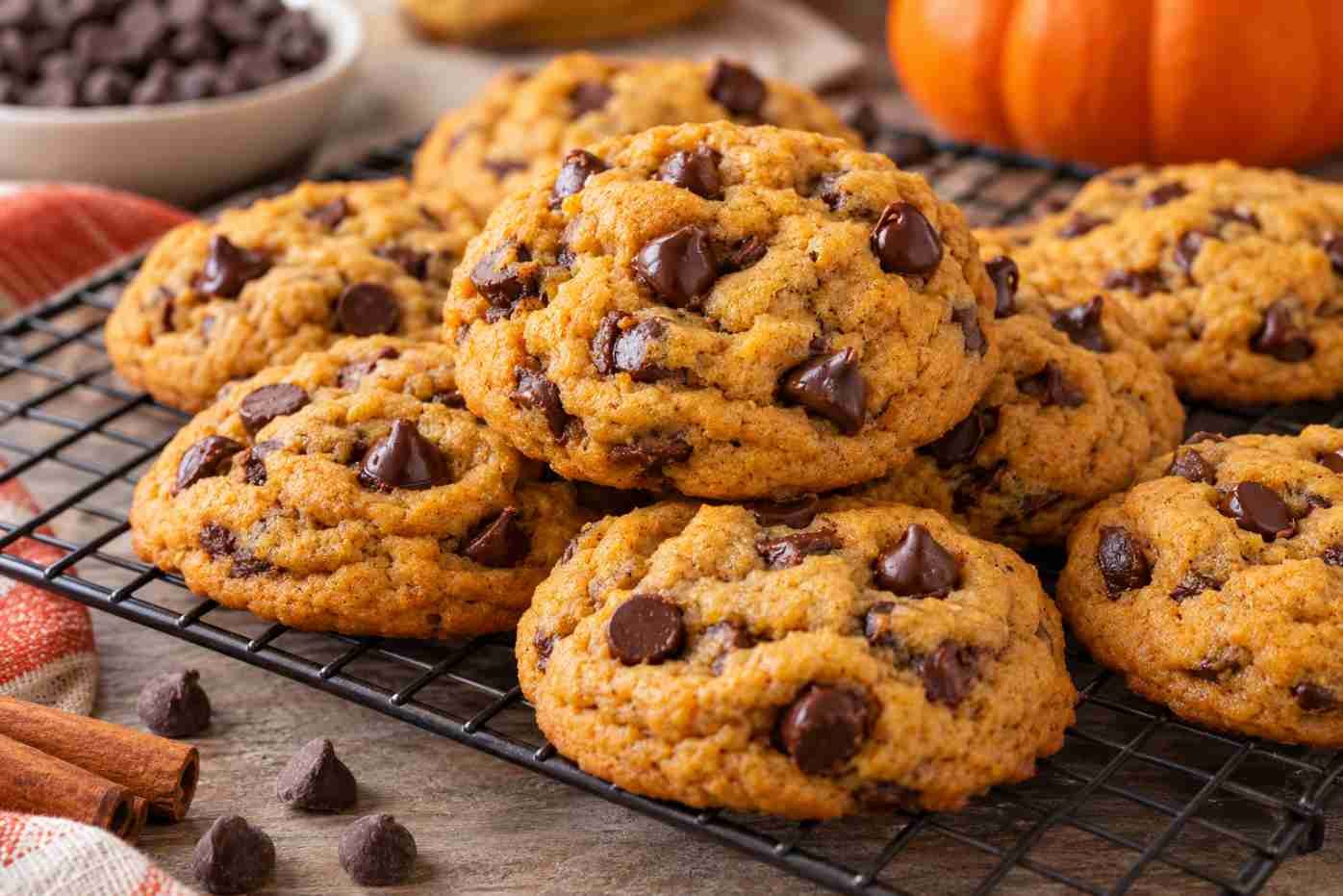 Pumpkin Chocolate Chip Cookies Pumpkin Chocolate Chip Cookies