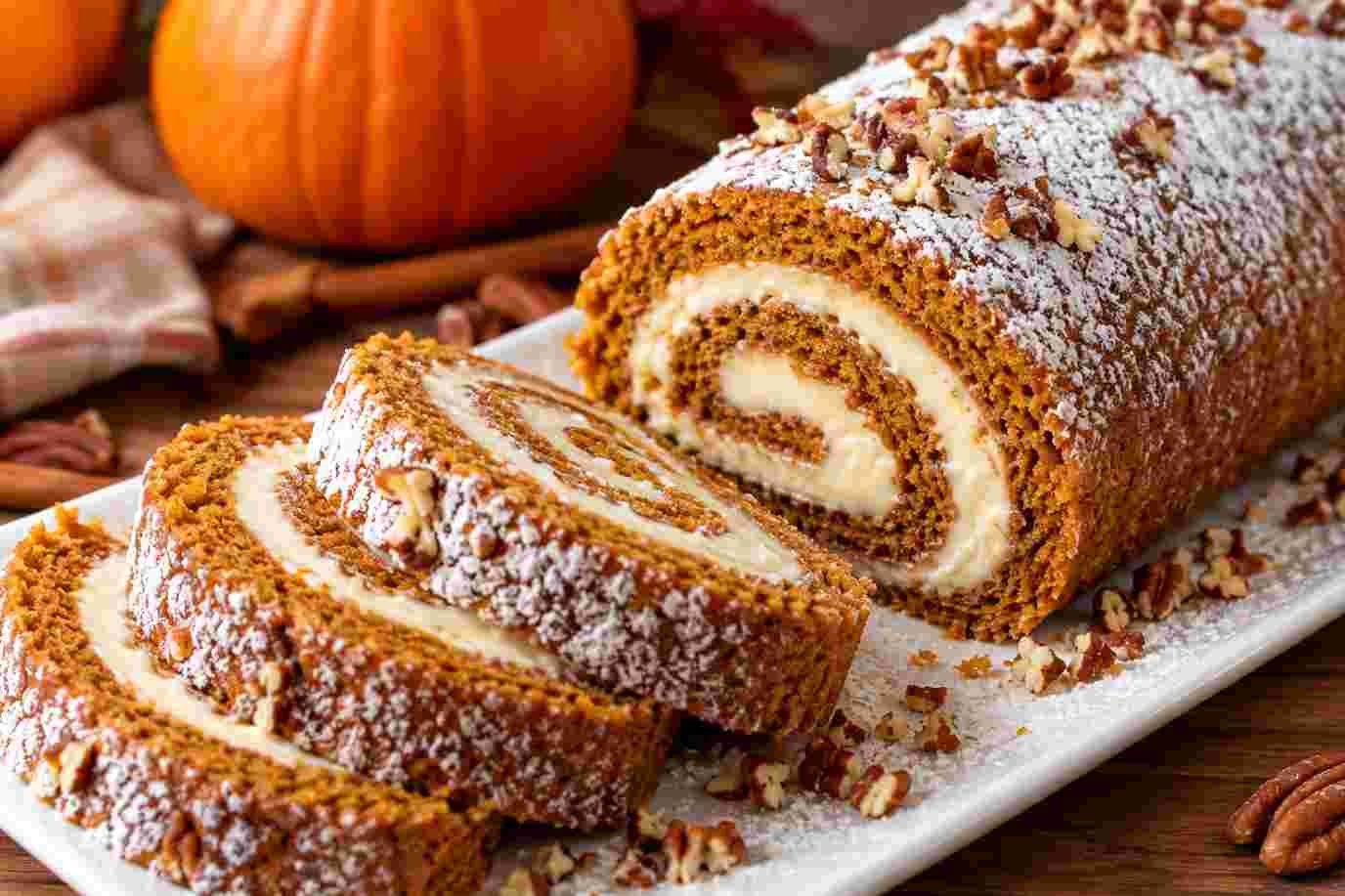 Pumpkin Roll Recipe