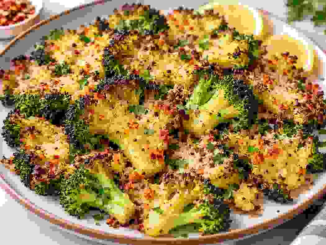 Smashed Broccoli Smashed Broccoli