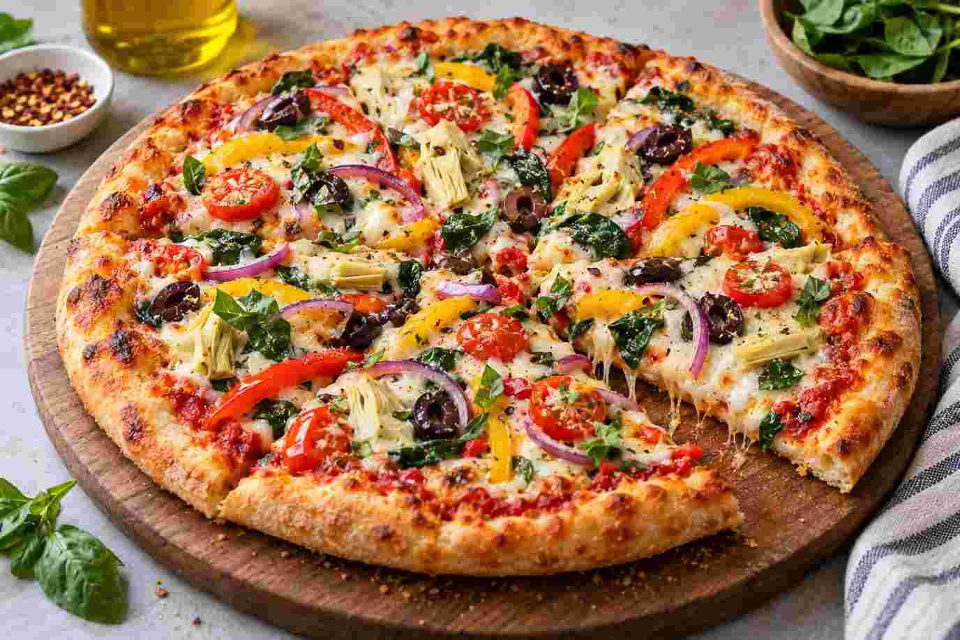 Ultimate Veggie Pizza Ultimate Veggie Pizza