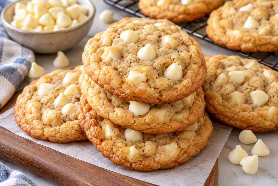 White Chocolate Chip Cookies White Chocolate Chip Cookies