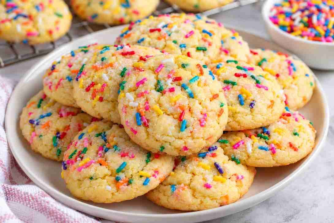 Yellow Cake Batter Cookies Yellow Cake Batter Cookies